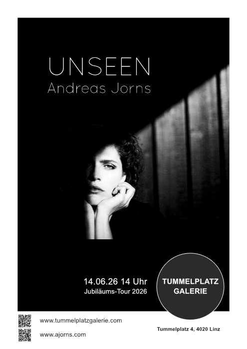 [UN]SEEN – Andreas Jorns macht Stopp in der Tummelplatz Galerie - 14.06.26 - Jubiläums-Tour 2026 zum 10. Bildband